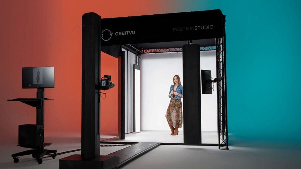 Cabina de fotografía automatizada Orbitvu Fashion Studio