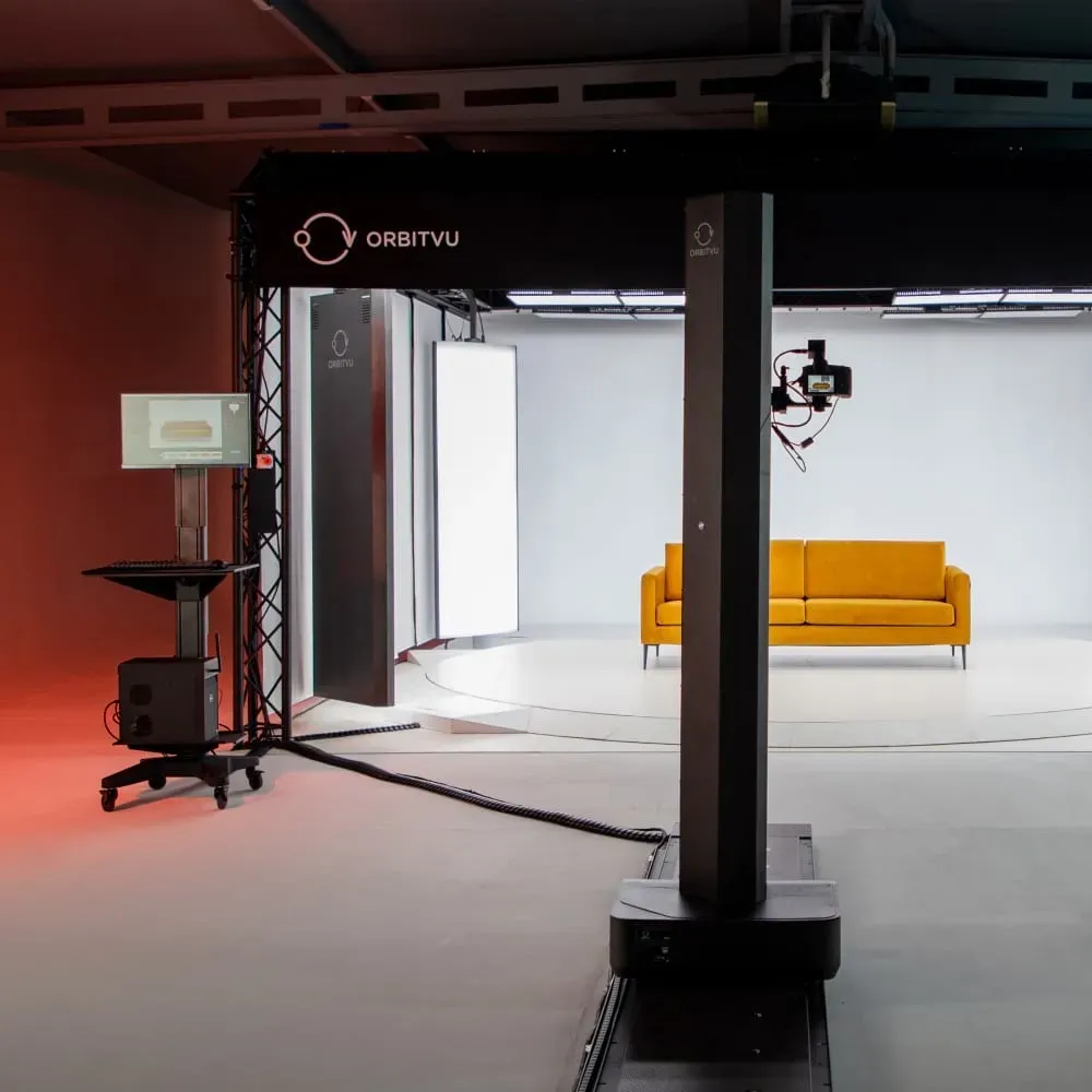 הגדרת צילום אוטומטית של Furniture Studio