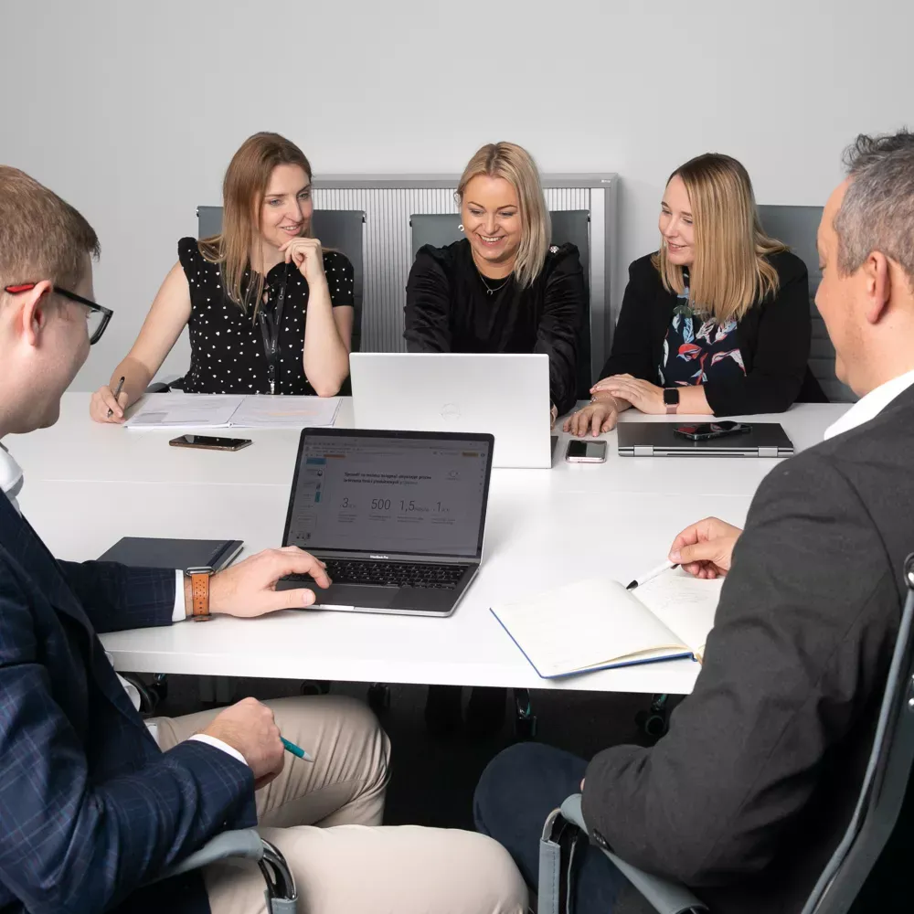 Reunión del equipo empresarial